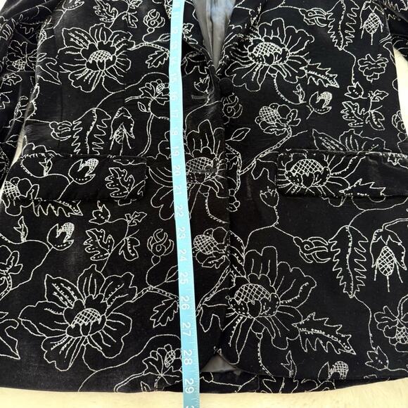 NWT!!! The  Kooples women velvet jacket size 38 FR or 8US Retail 645$ - Picture 11 of 12